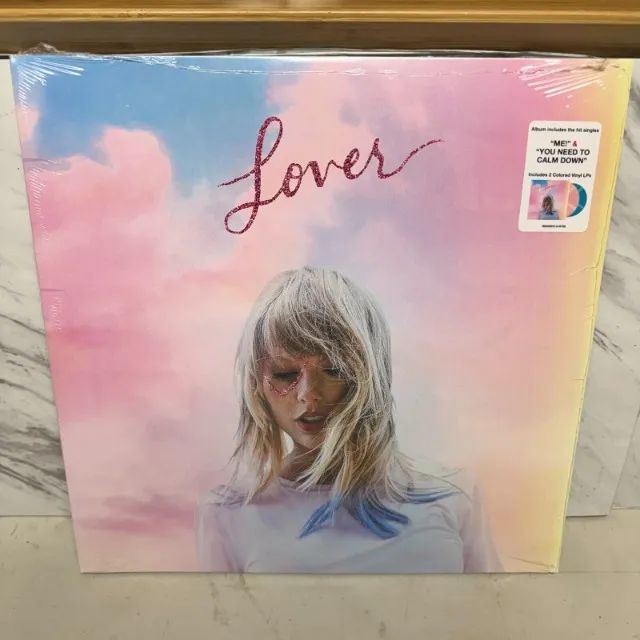 Vinil LP Taylor Swift - Lover 2 discos Coloridos LACRADO