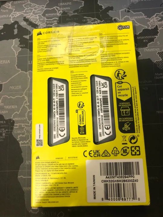 Memória RAM Corsair Vengeance RGB 32GB DDR5 5200MHz - Foto 2