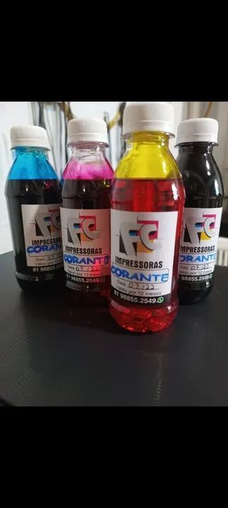 Refil Tinta impressoras 200ml