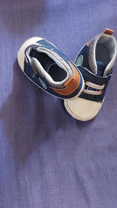 Tênis Infantil Azul - Foto 2