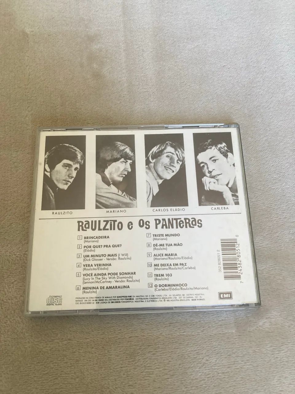 CD Raulzito e os panteras - 1º disco do Raul Seixas - Foto 3