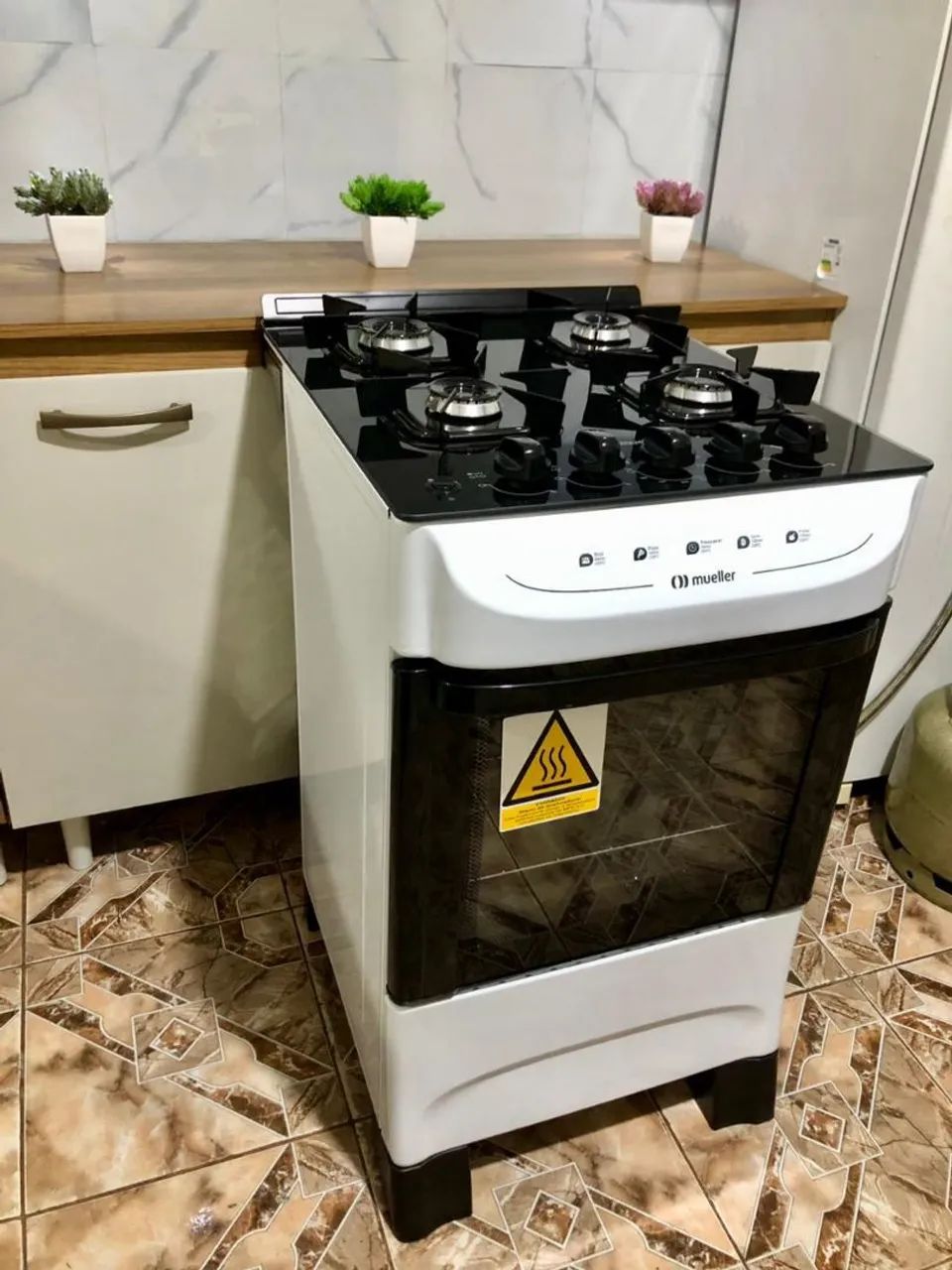 Vendo fogão modelo Mueller mesa de vidro de 04 BOCAS  - Foto 2