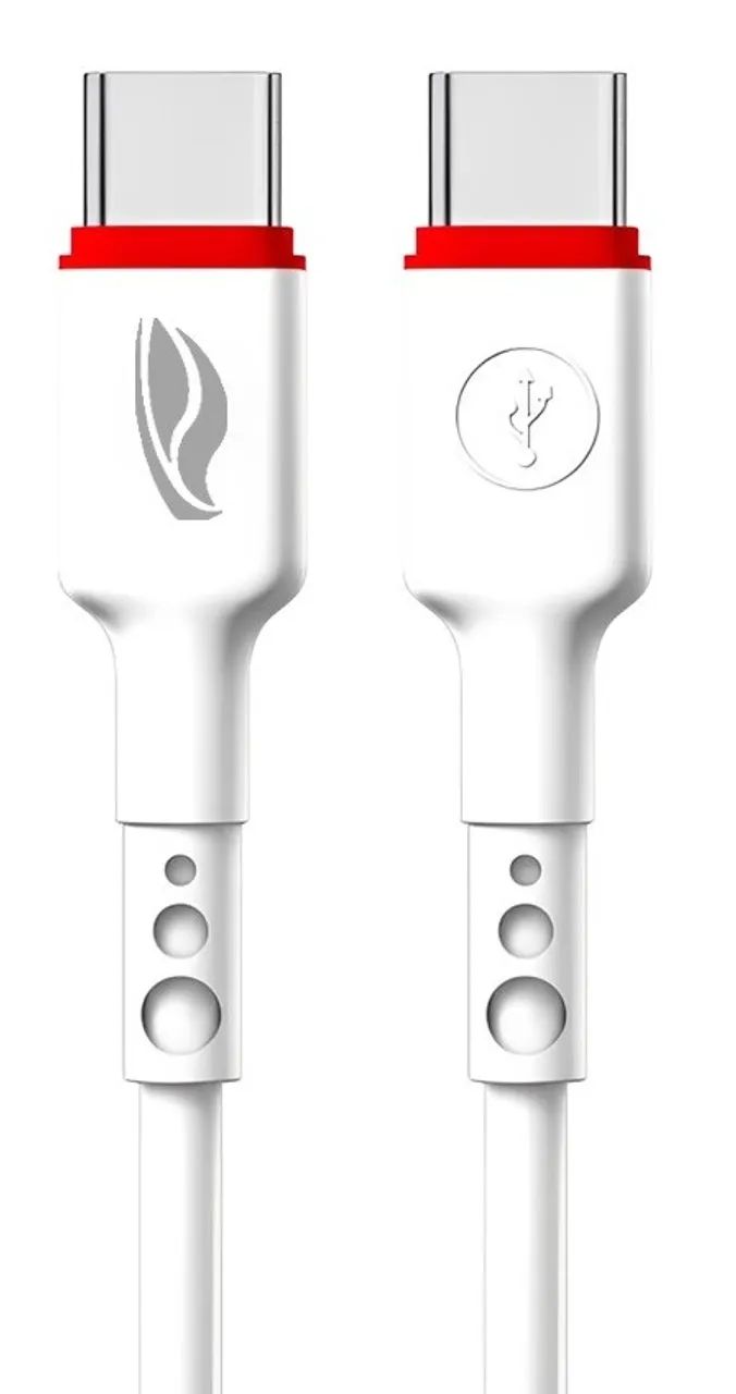 CABO USB TIPO C X USB TIPO C 1 METRO 3A C3TECH CB-P100WH - Foto 2