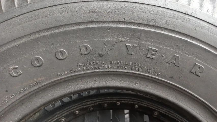 01 pneu 6.70/15 Goodyear usado por 100,00 - Foto 2