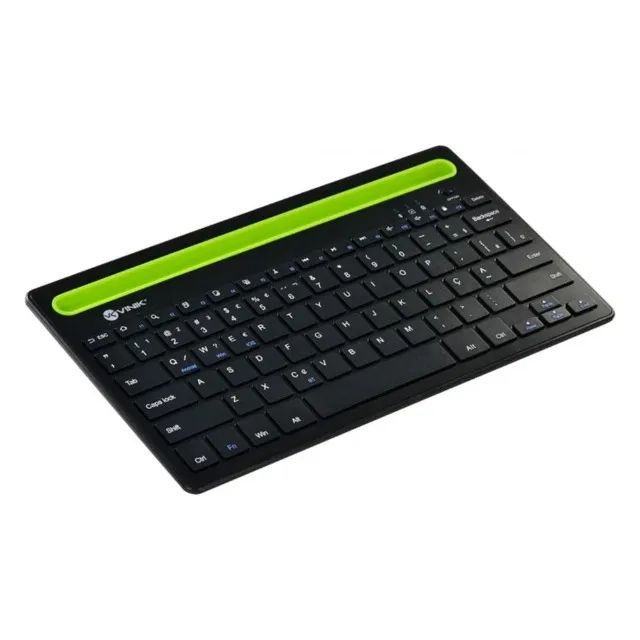 Teclado Sem Fio Dynamic Smart Vinik, Bluetooth, ABNT, Com Suporte para Tablet e Smartphone - Foto 2