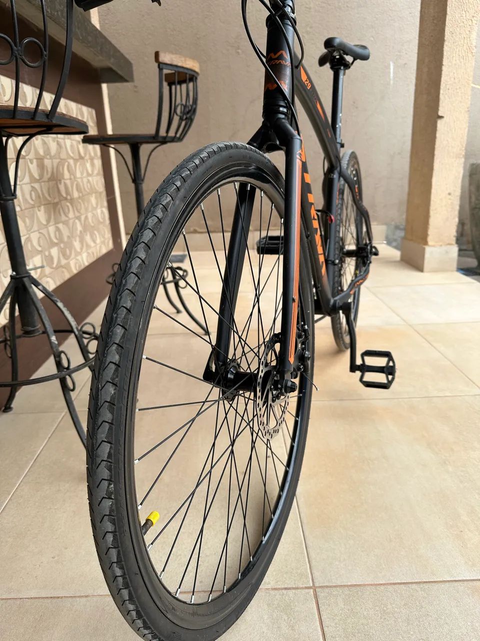 Bicicleta Aro 29 de Alumínio com Freio a Disco - Pneus Novos - Parcelo 12x e Faço trocas - Foto 5