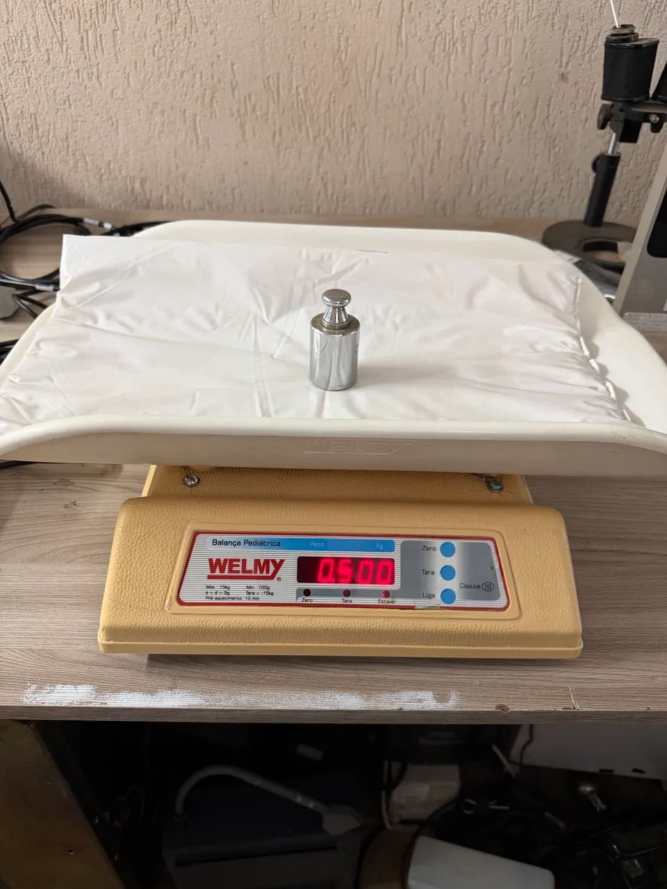 Balança pediátrica Welmy até 15kg - Foto 4