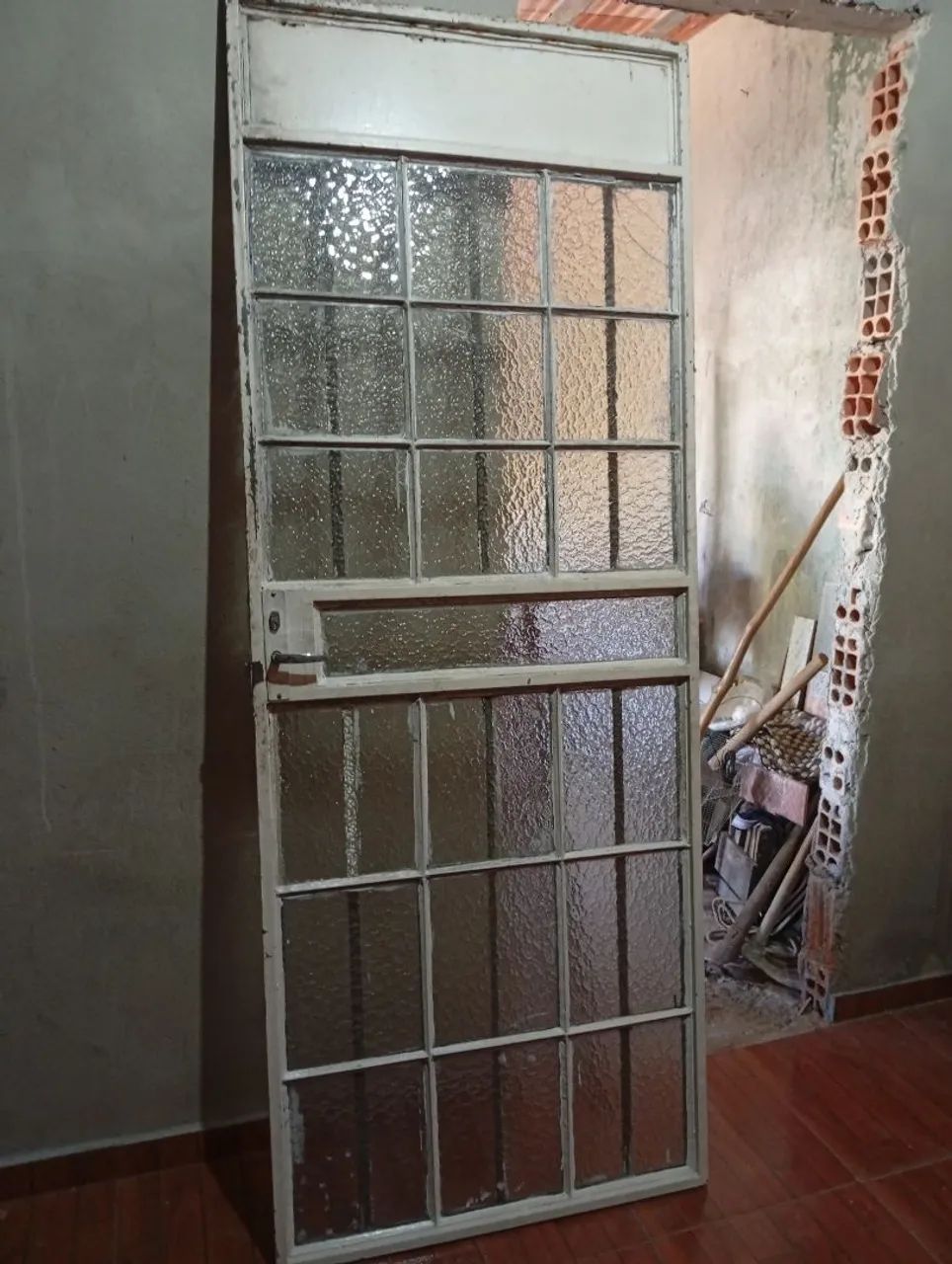 Porta e Janelas de Ferro com Vidro Colorido - Foto 2