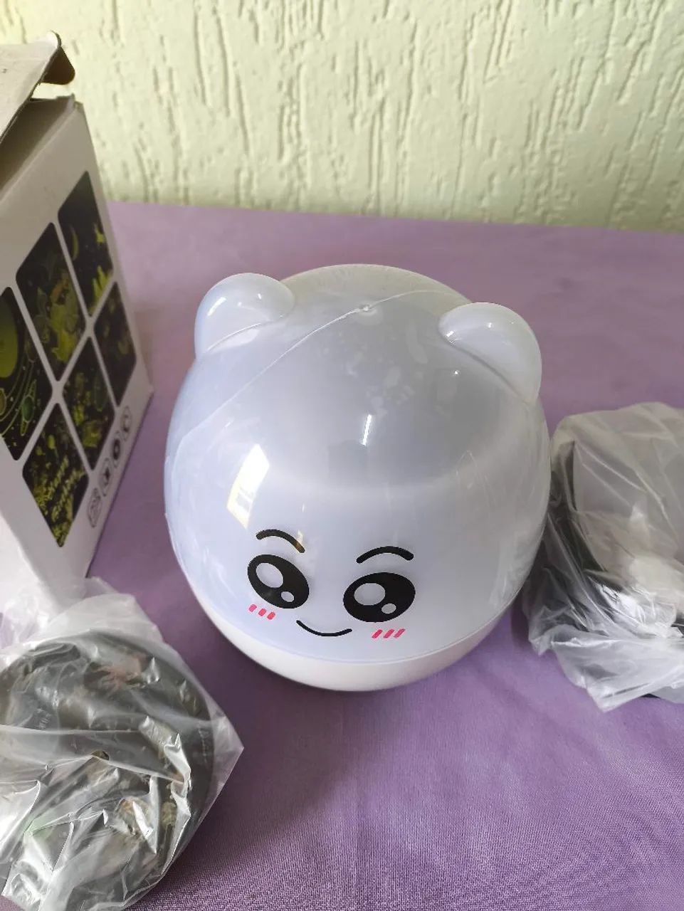 Luminária Ursinho 360 graus USB  - Foto 2