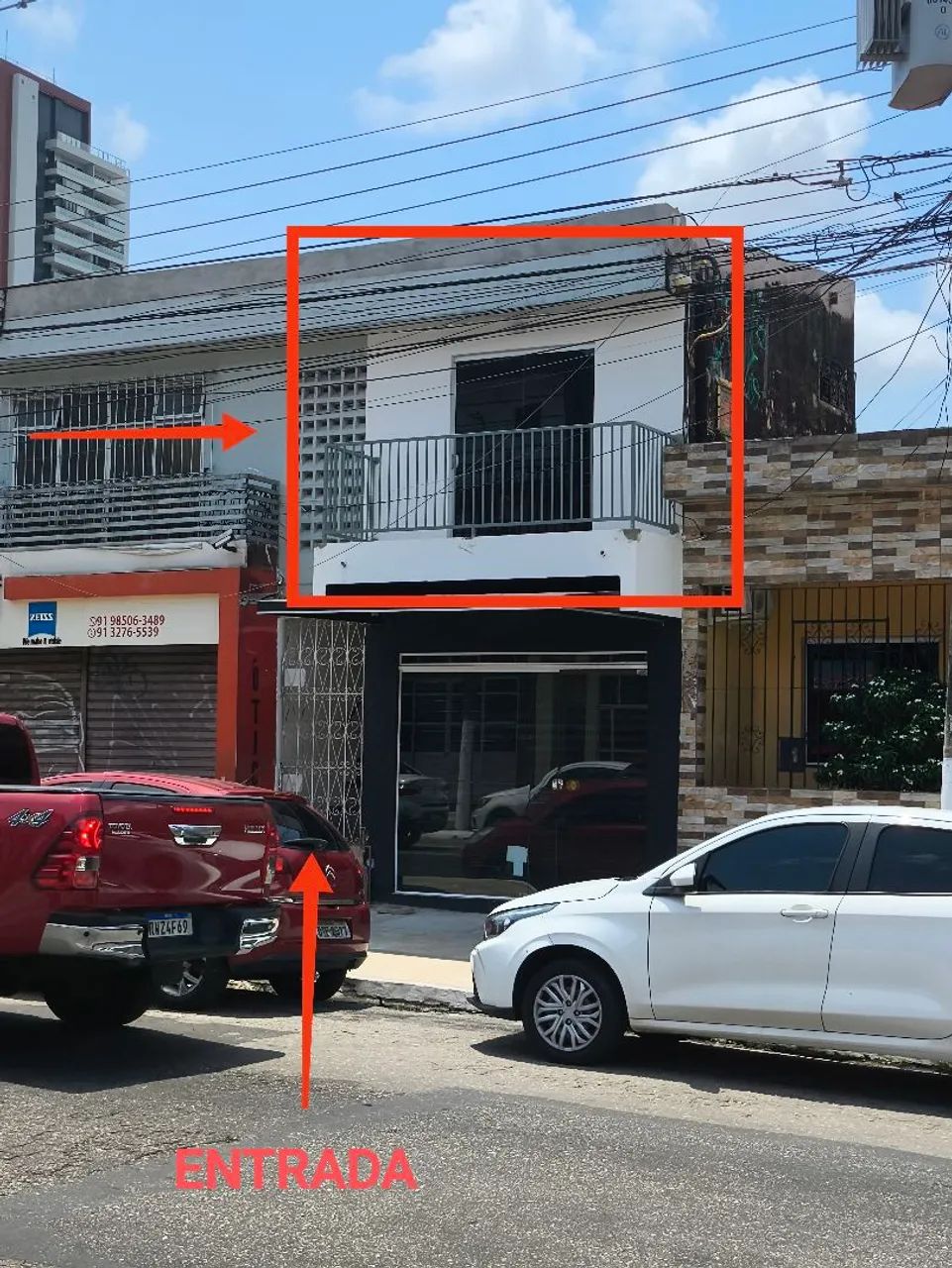 Alugo sala comercial no marco