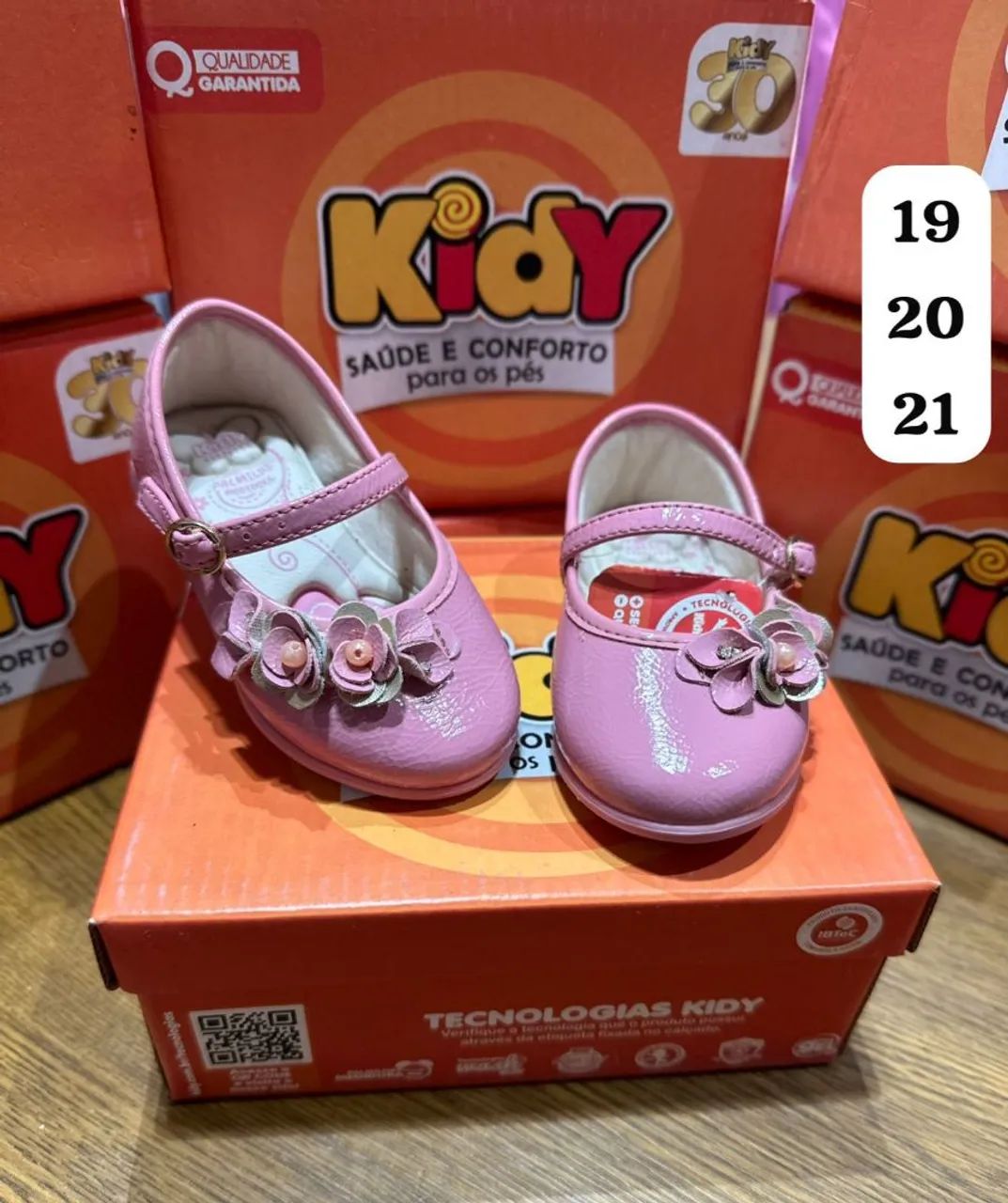 Sapatilha Infantil Rosa Kidy - Conforto e Estilo! - Foto 2