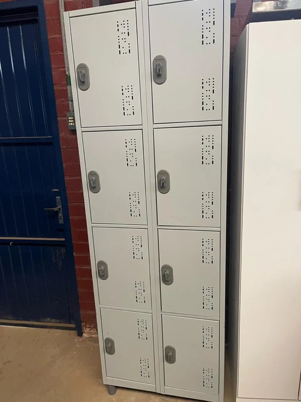Armários de aço para funcionários ou escritório com 8 portas