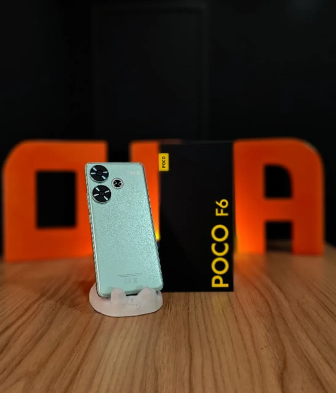 Poco F6 256GB/08GB Green + Capa protetora grátis!