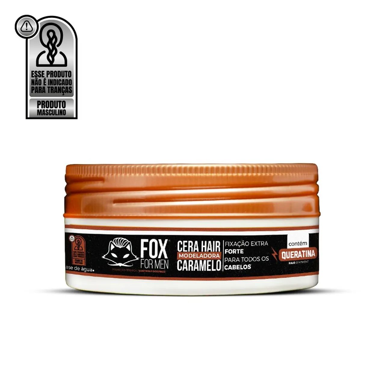 Pomada Modeladora Fox For Men -  80g - Foto 4
