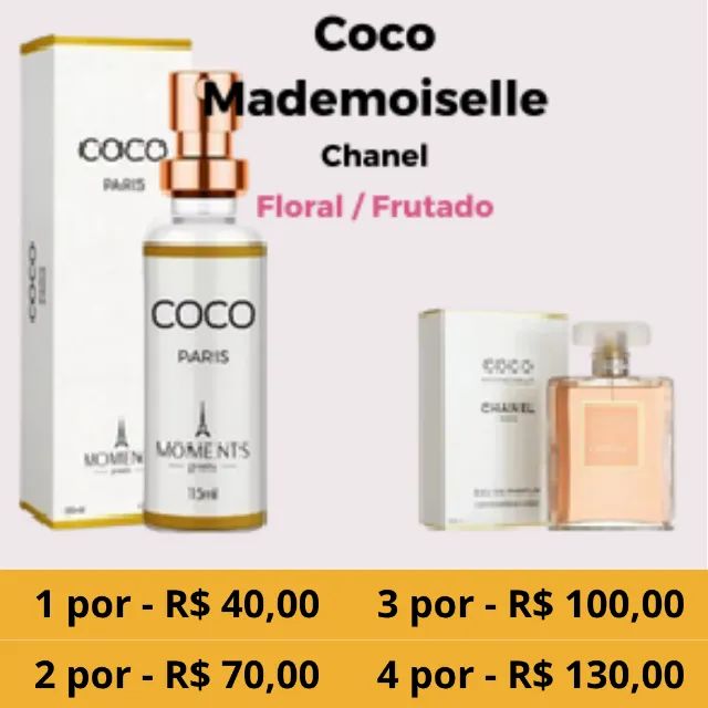 Perfume Feminino Coco Paris Moments Paris - 15 ml