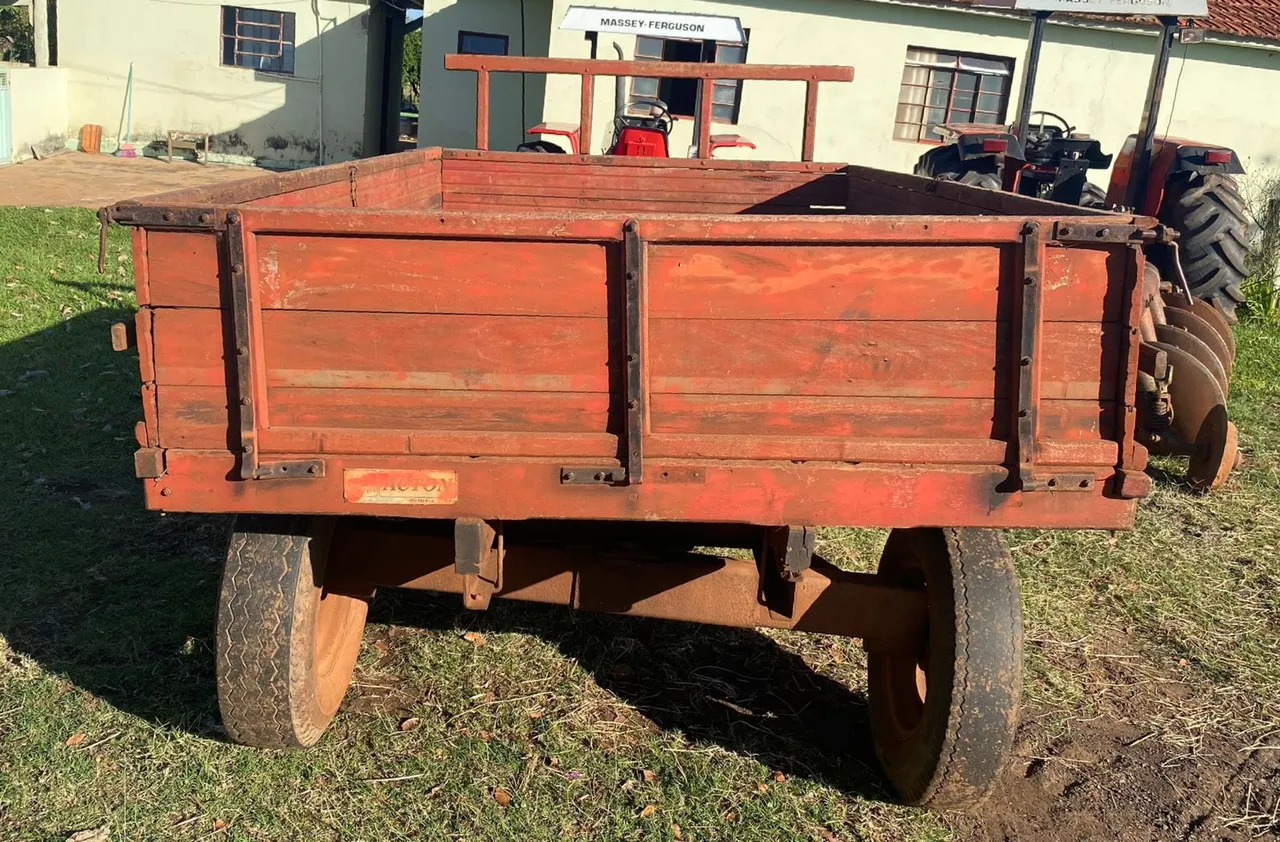 Carreta Agrícola de Madeira