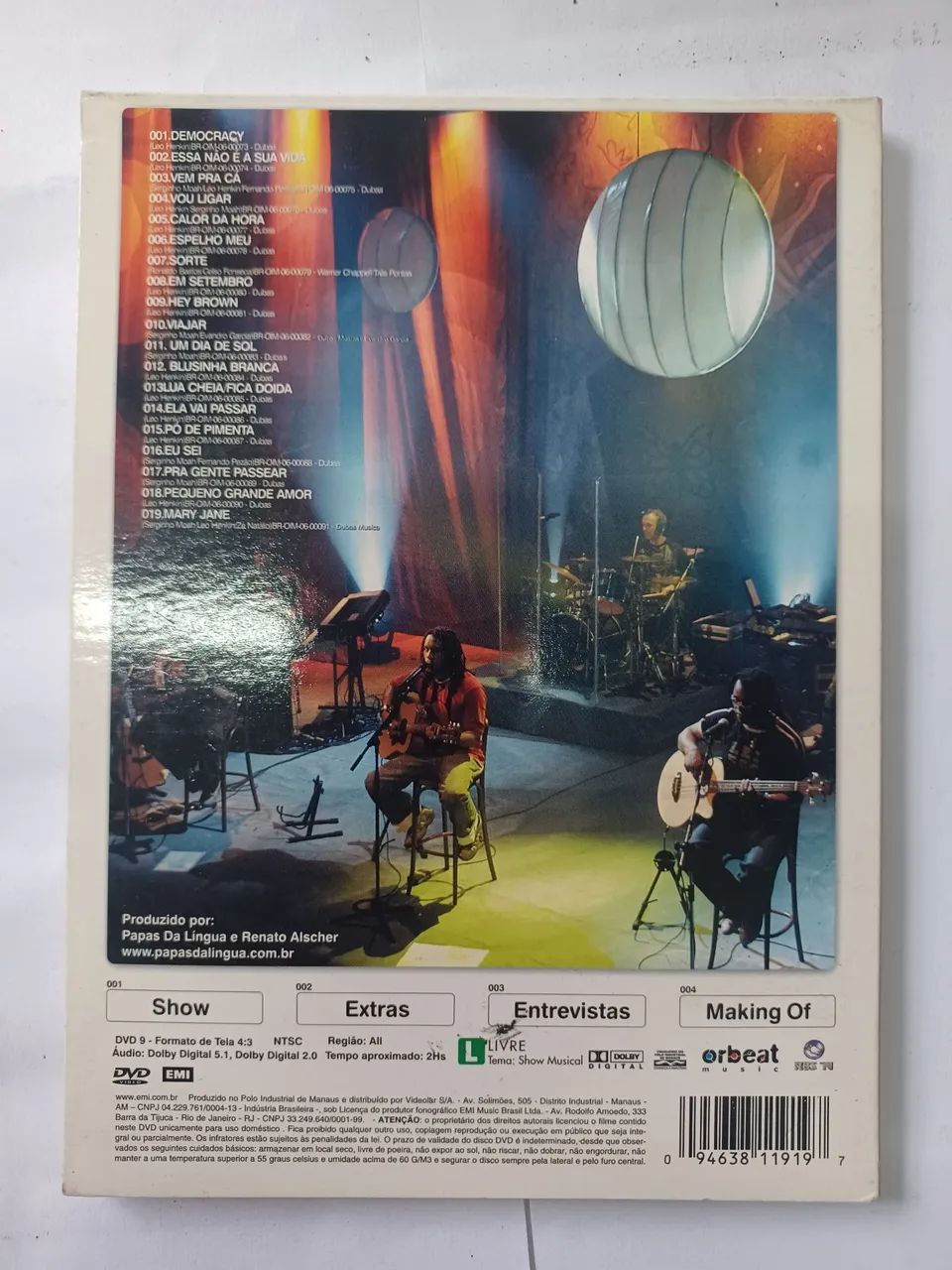 Papas da lingua acustico e ao vivo - Foto 2