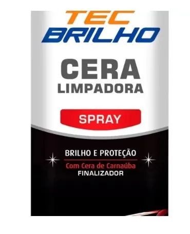  Cera limpadora spray 300ml tecbril - Foto 3
