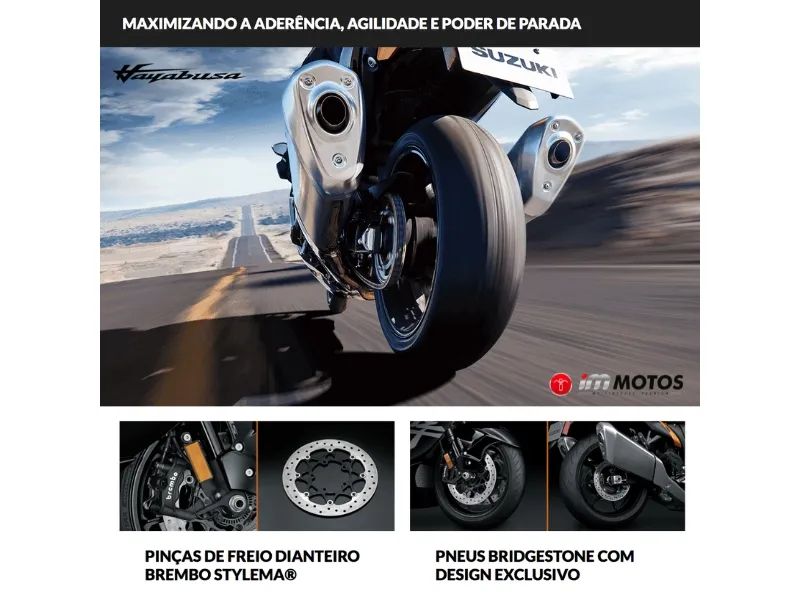 SUZUKI HAYABUSA 2023 2024 ZERO KM BRANCA ITAJAI - Foto 12