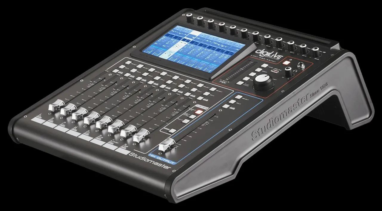 [QUEIMA DE ESTOQUE] Mesa de Som Digital Studiomaster digiLive 16 Canais