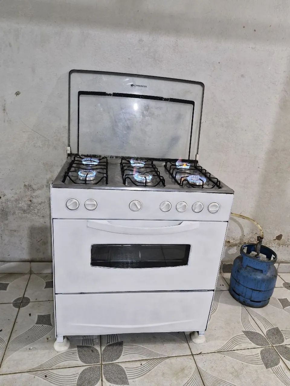 Fogão esmaltec Entrego