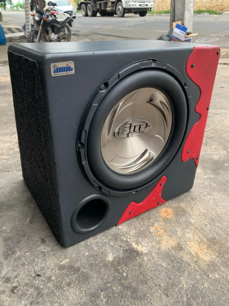 Subwoofer boschman 8? módulo 600 rms