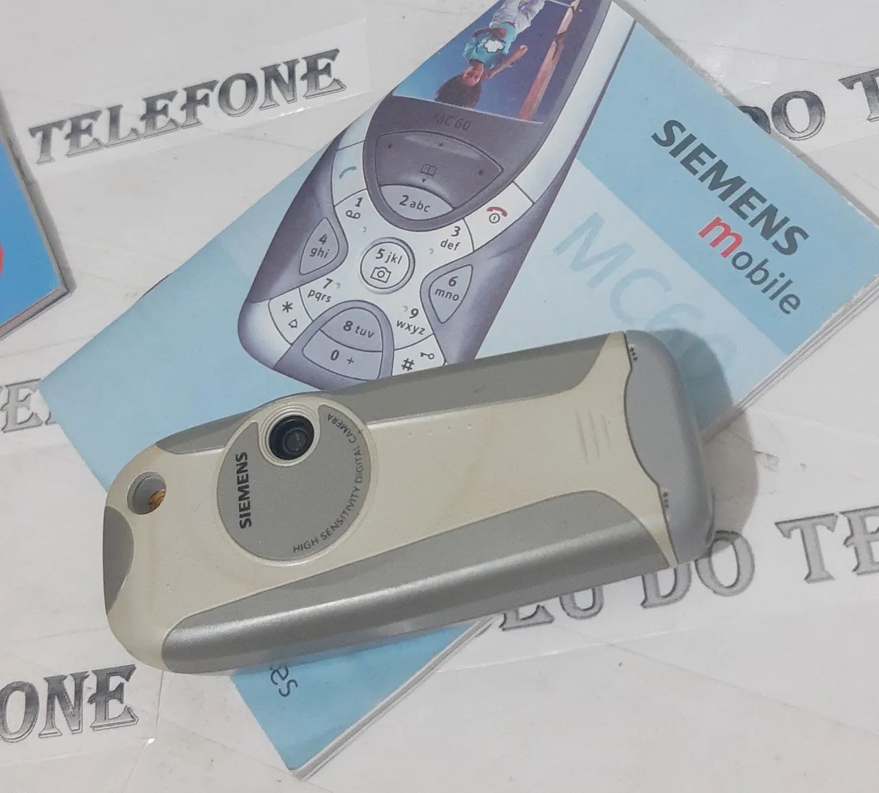 Siemens MC60 O PRIMEIRO COM CÂMERA celular antigo RELIQUIA  - Foto 4