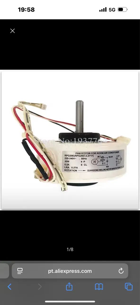 Motor ventilador  - Foto 3