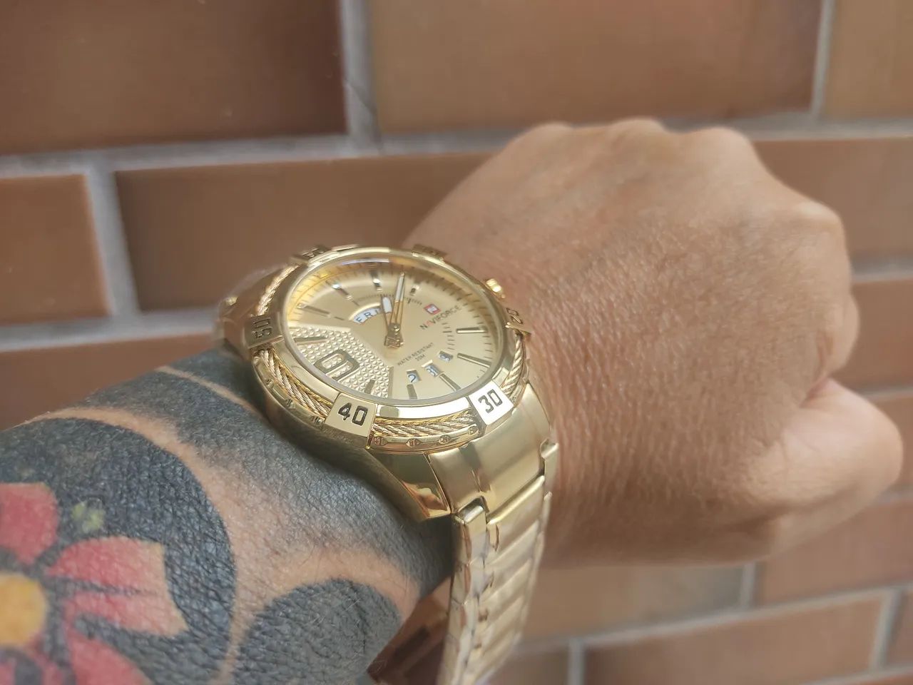 Relógio Masculino Naviforce 9117 - Foto 3