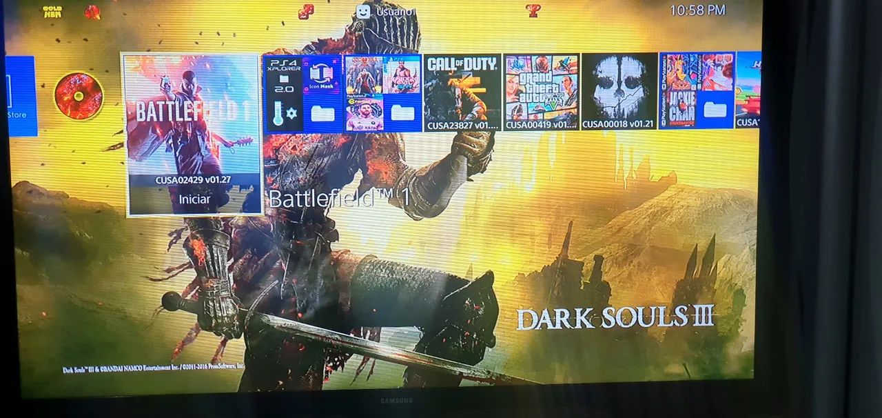  HD1TB Com Jogos De Ps4  - Foto 3