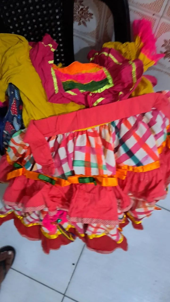Vestido Infantil Festa Junina - Foto 3