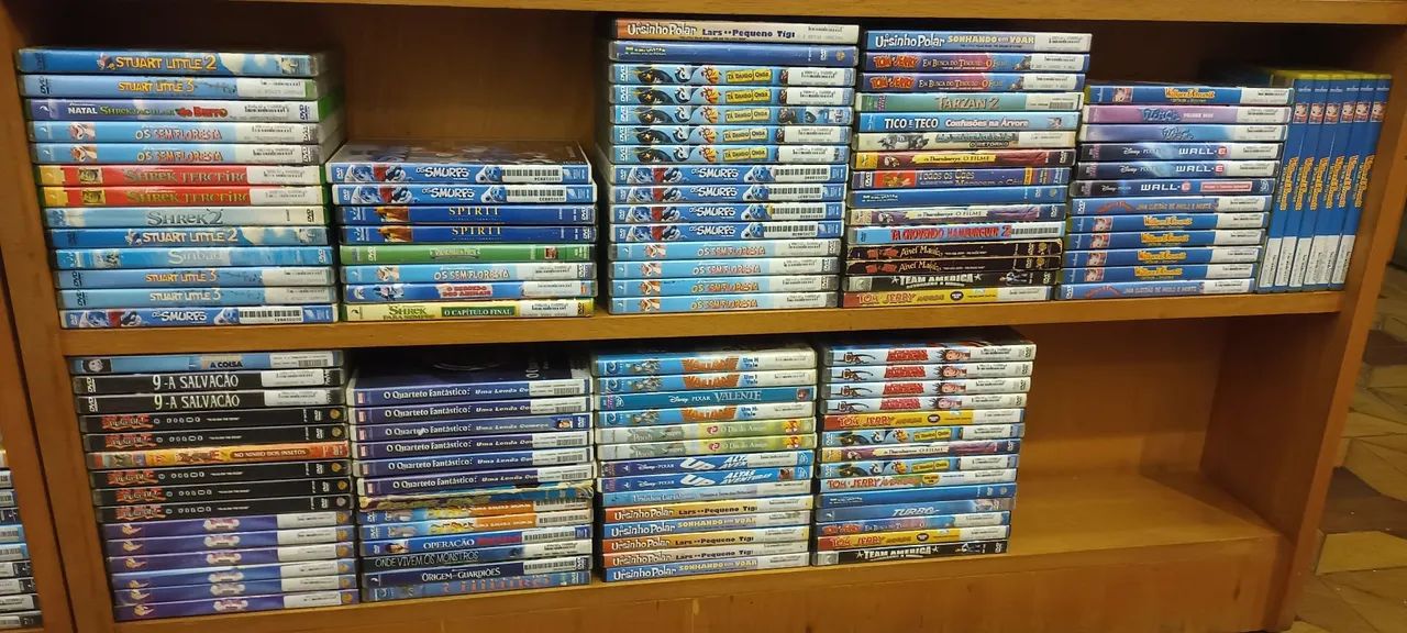 Coleção de DVDs Infantis - Diversos Desenhos e Filmes - Foto 4