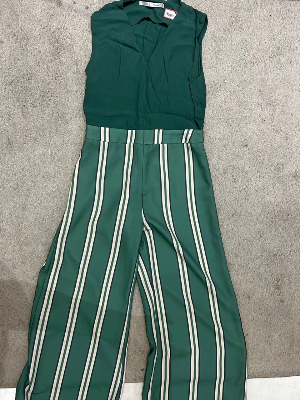 Macacão verde 