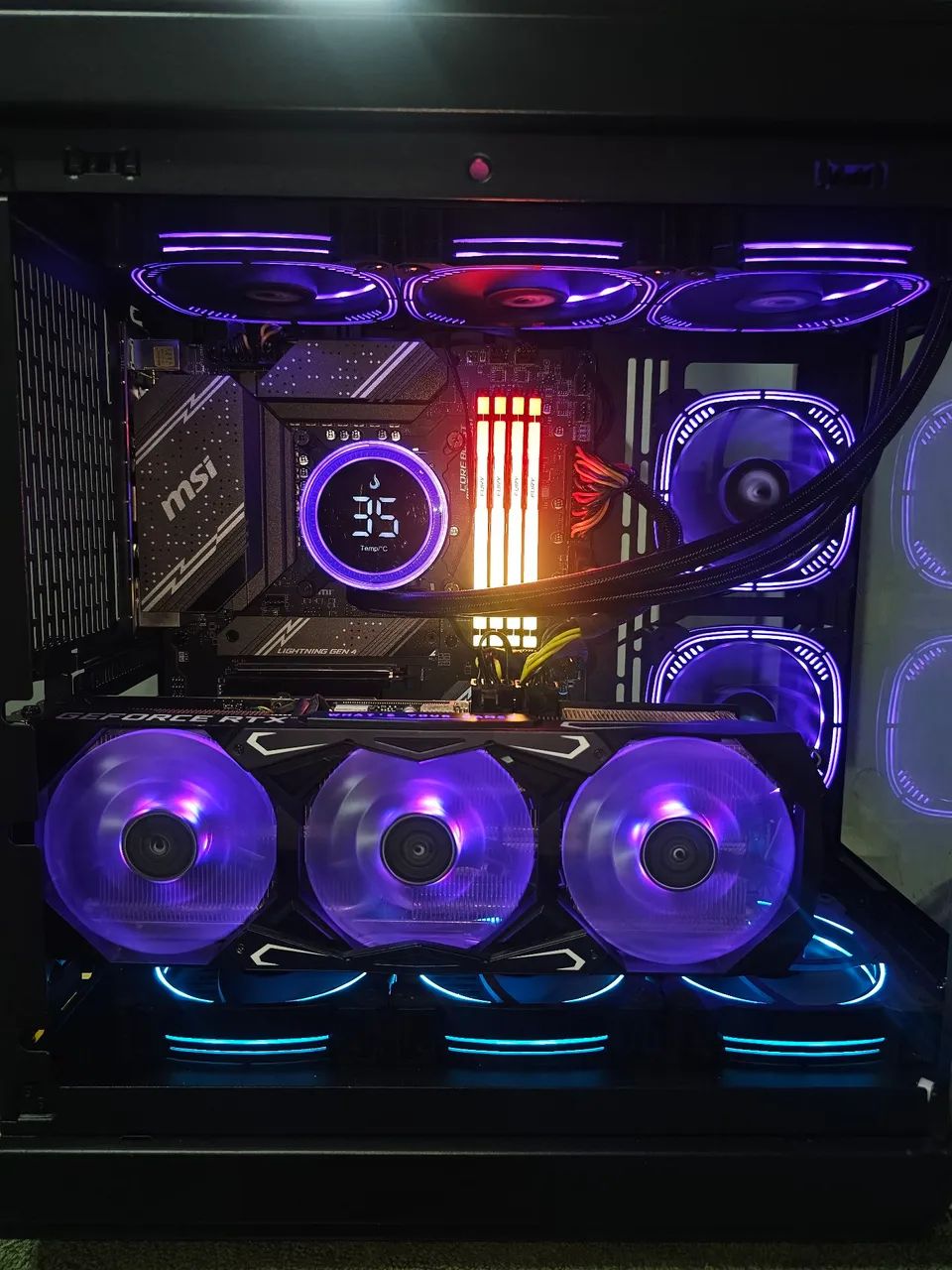 i5-14600kF 32GB DDR5 e 3080 Galax  - Foto 4