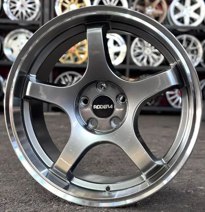 Rodas Rodera GT aro 17 furação 5x100 - Foto 2