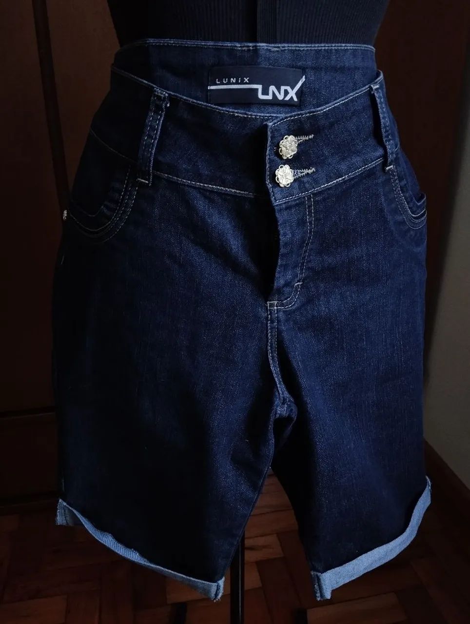 Bermuda  Jeans feminina - n46