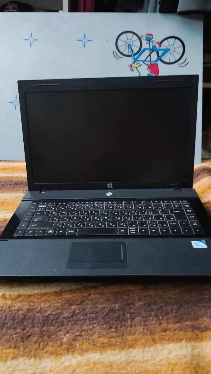 Notebook HP Compaq 620 - Celeron - Teclado Japonês - ( Não liga)