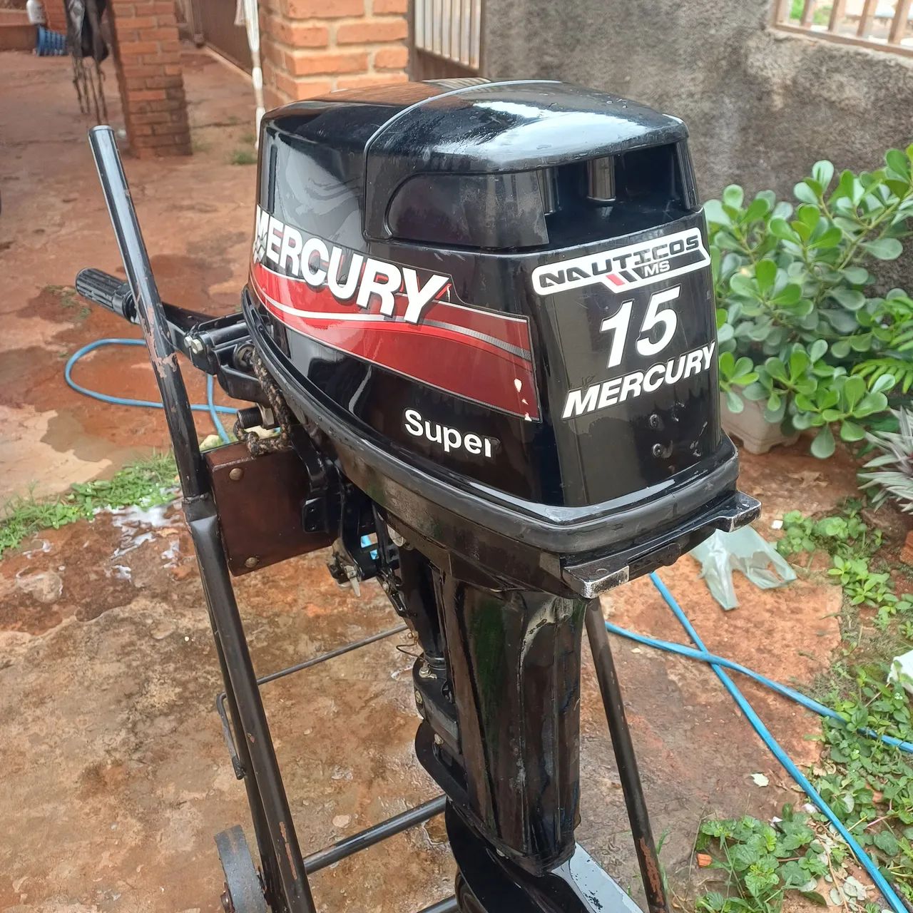 Motor de Popa Mercury 15 HP super  - Foto 2
