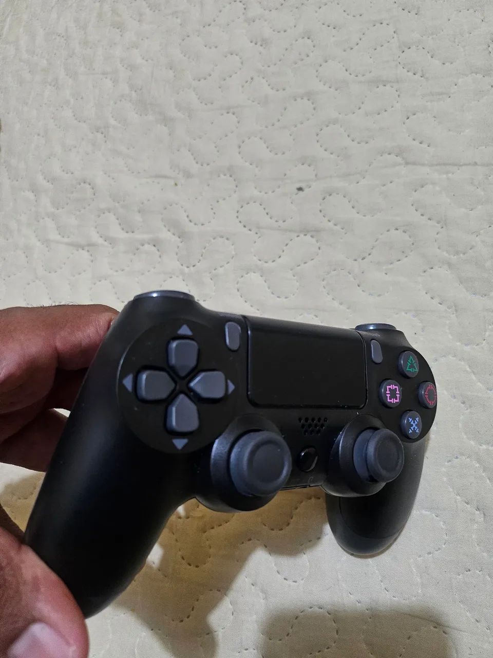 Controle Bluetooth Preto PS4, Android e PC - Foto 5