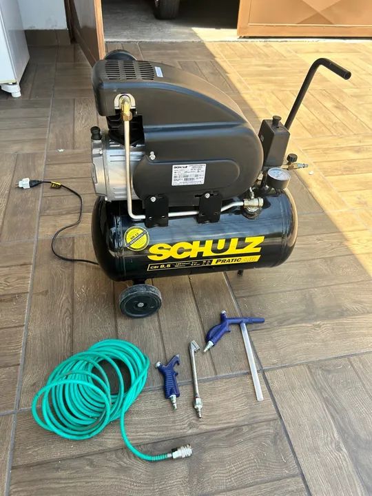 Compressor de ar Schulz Pratico 8,5 Litros