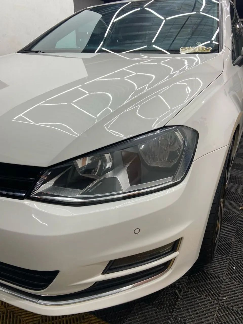 golf tsi 1.4 turbo higline o mais completo aro20 pneus zero vitrificado carro extra  - Foto 3