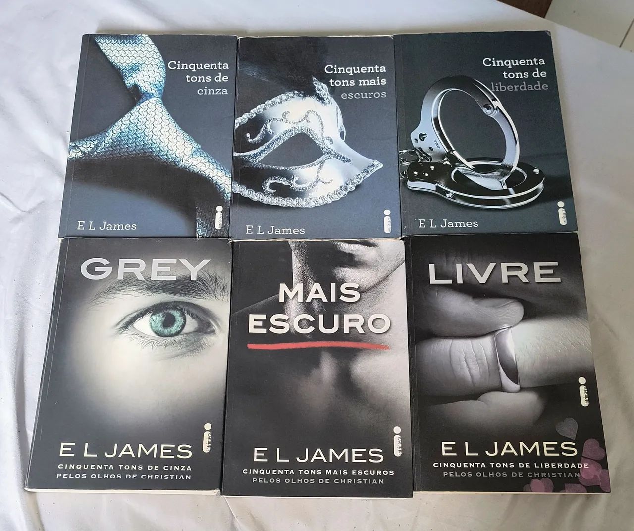 Coleção Cinquenta Tons de Cinza - E L James