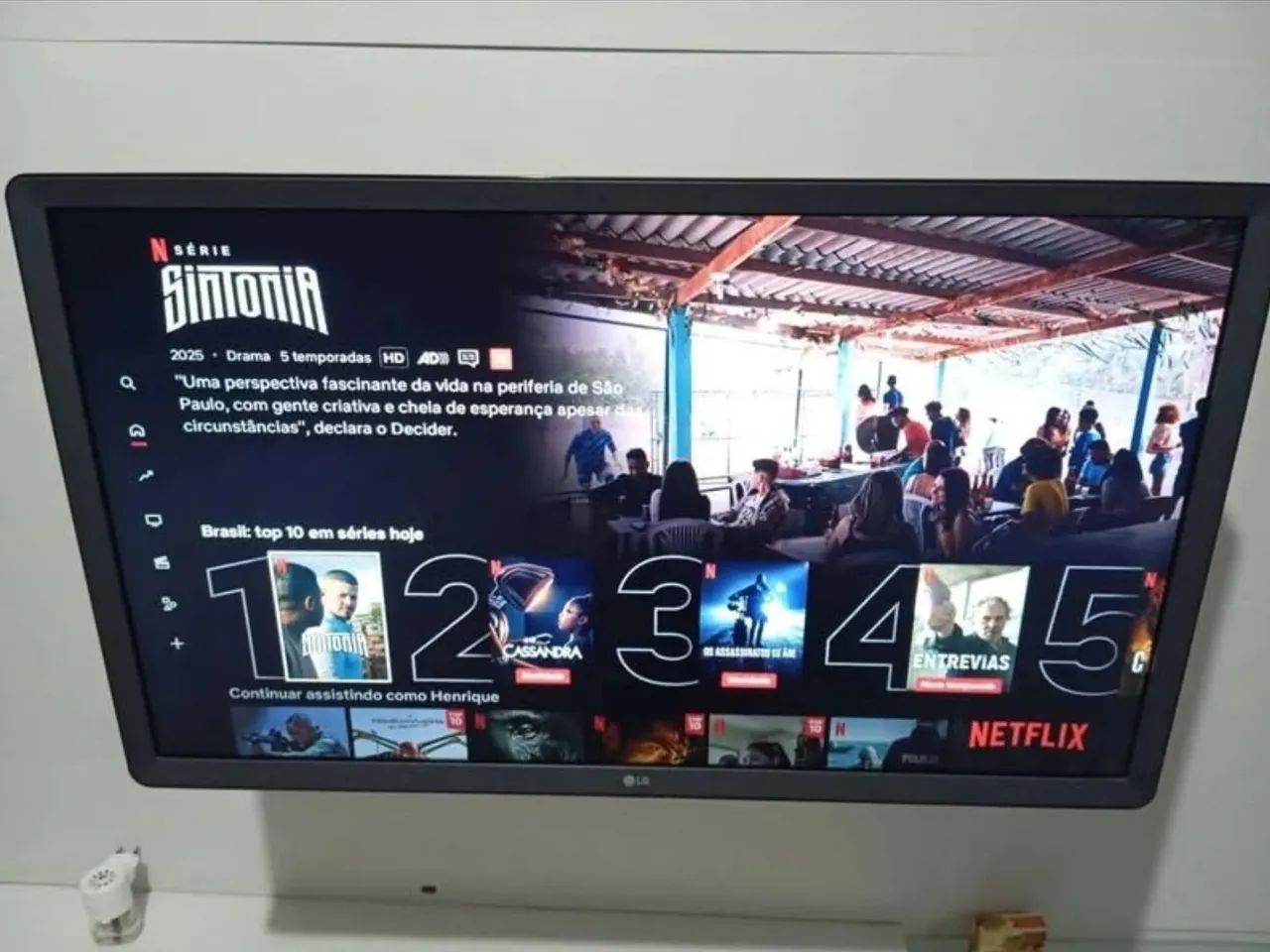 Smart TV LG 32'' WebOS | Wi-Fi | Aceito Cartão | Entrego!