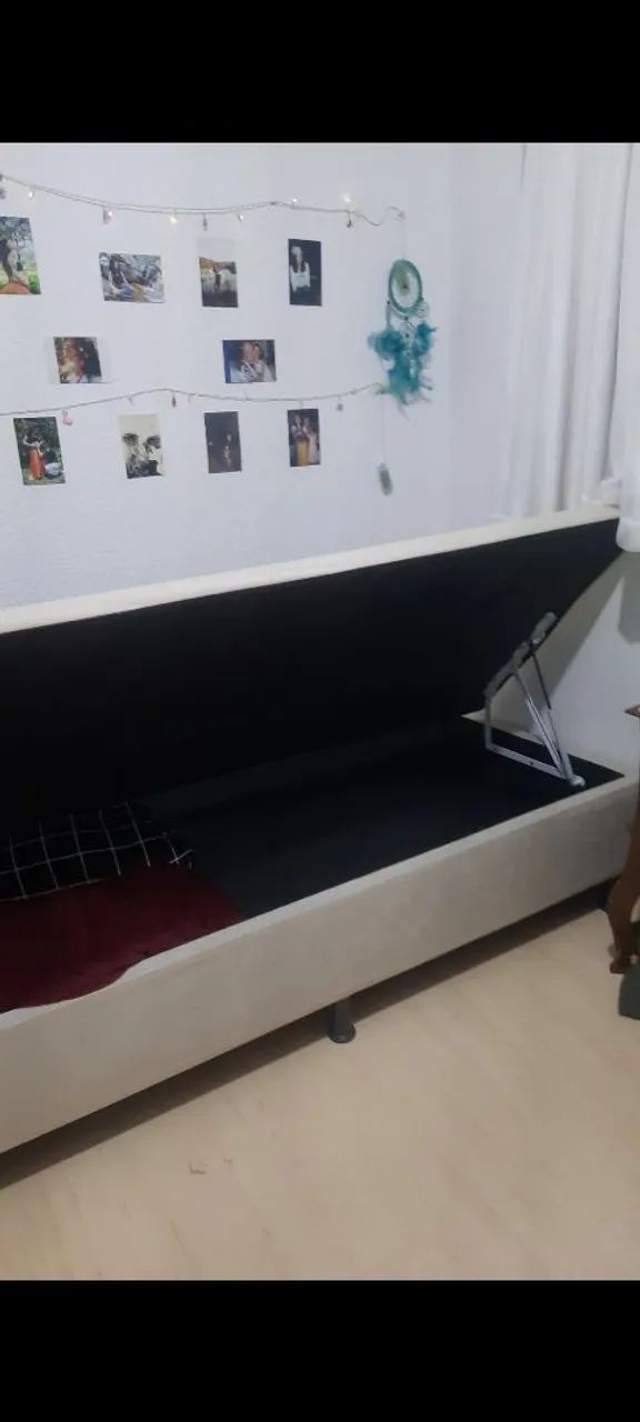 Cama Box Baú Solteiro com Colchão  - Foto 2