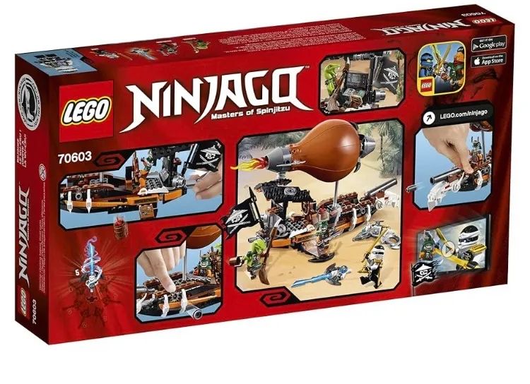 Lego Ninjago 70603 - Zepelim de Ataque - Novo - Hobbies e coleções