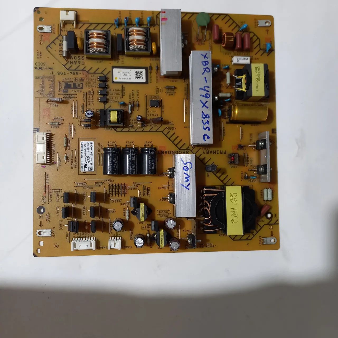 Placa da fonte sony xbr-49x835c 