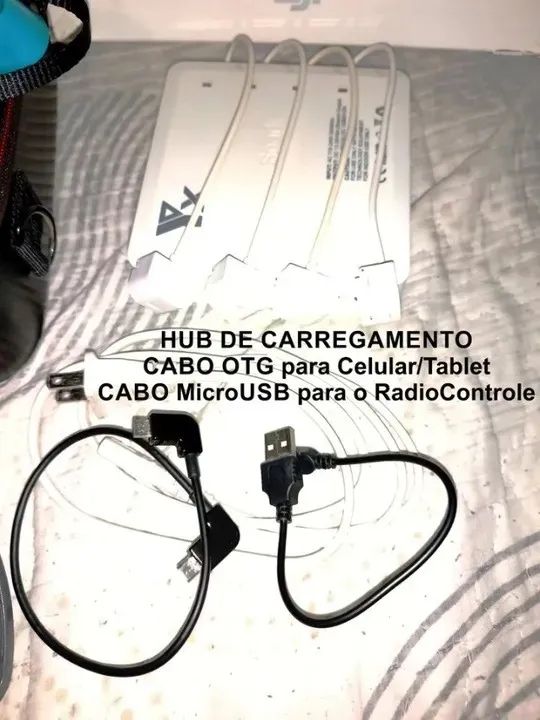 Drone DJI Spark + Controle + Acessórios Fly More 3200 - Foto 3