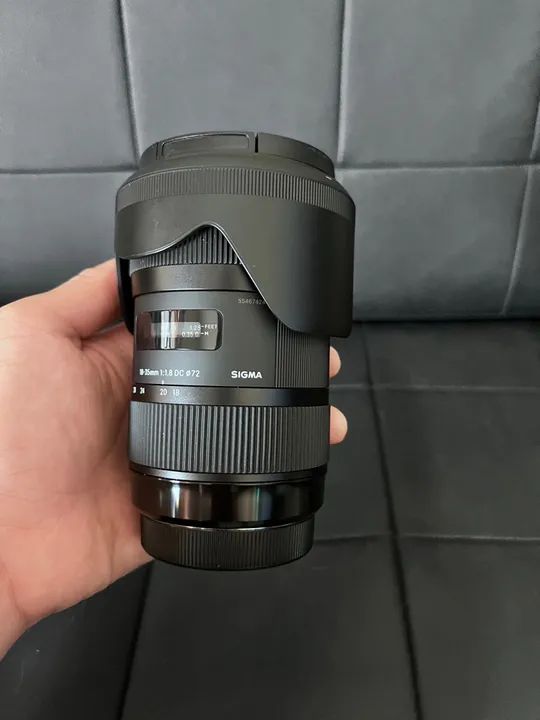 Sigma 18-35 em estado de nova - Foto 2