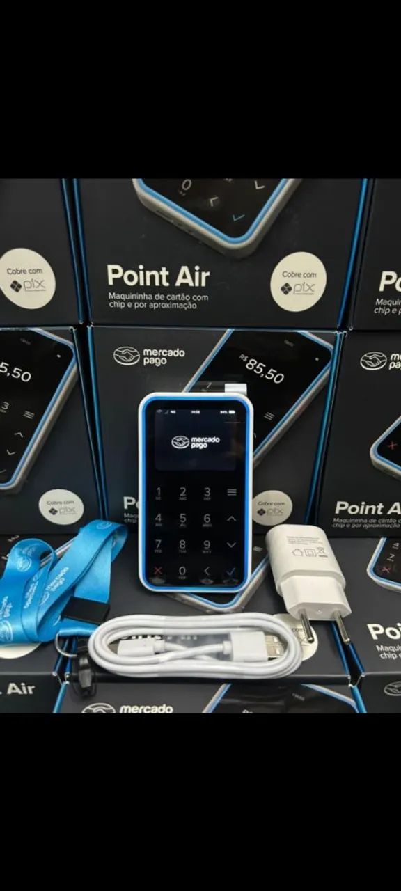 Point Air maquininha de cartão mercado pago 