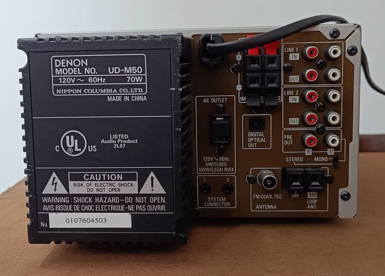 DENON UD-M50 COM DEFEITO PARA PEÇAS. - Foto 3